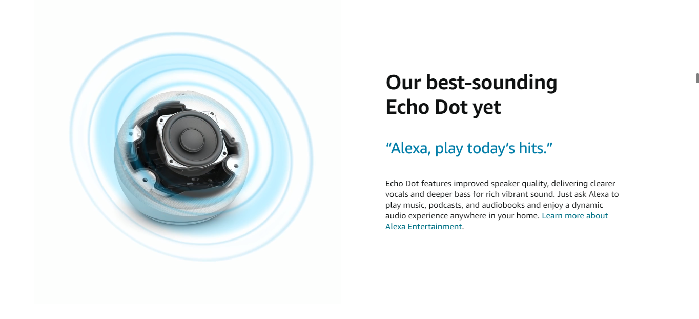 echo dot 5th generation, Enhance Your Space with the Echo Dot (5th Gen, 2022 Release) with Clock in Cloud Blue: Your Smart Speaker Companion with Alexa